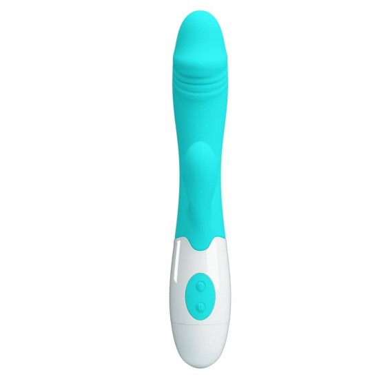 Pretty Love Snappy Green – Вибратор с клиторна и G-точкова стимулация Pretty Love Snappy Green – Вибратор с клиторна и G-точкова стимулация