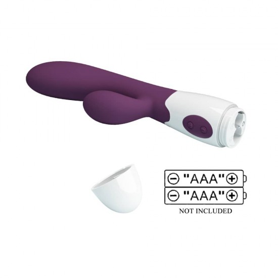 Гъвкав G-spot Вибратор Alvis Purple с клиторна стимулация с 30 вибрации Гъвкав G-spot Вибратор Alvis Purple с клиторна стимулация с 30 вибрации