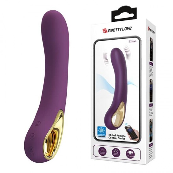 Смарт G-spot вибратор с мобилно управление Pretty Love Ethan Смарт G-spot вибратор с мобилно управление Pretty Love Ethan