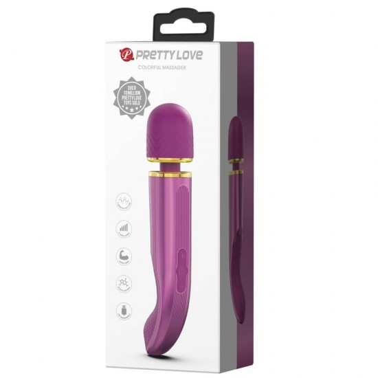 Pretty Love Colorful Massager Purple – Мощен вибриращ масажор Pretty Love Colorful Massager Purple – Мощен вибриращ масажор