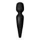 Мощен презареждаем вибромасажор с 50 режима и мек силикон – Satisfyer Wand-erland (Black/Rosegold)