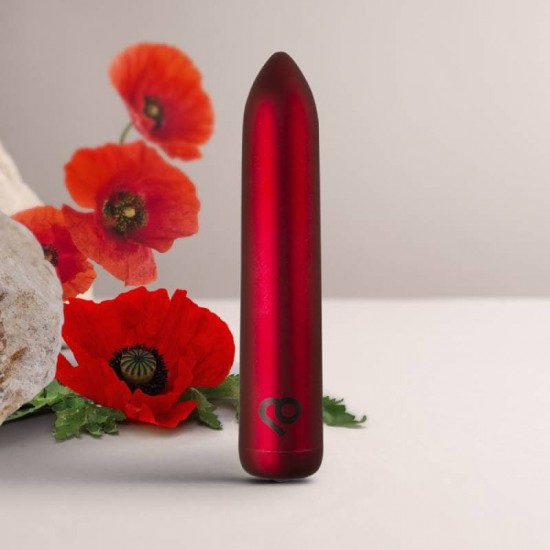 Презареждаем Вибратор Куршум RO 90 Rechargeable bullet - Poppy Red Презареждаем Вибратор Куршум RO 90 Rechargeable bullet - Poppy Red