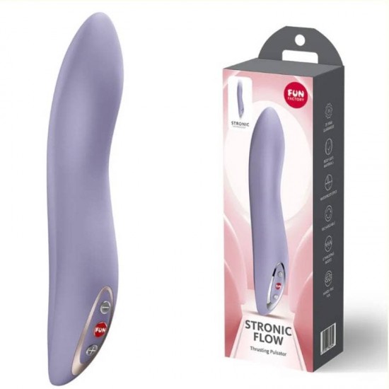 Вибратор с тласъци като при истински секс - Stronic Flow Thrusting Pulsator Fun Factory