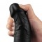 Голям Черен Пенис Вибратор 23см презареждаем - 9.5" REAL SOFTEE Rechargeable Vibrating Dildo Black