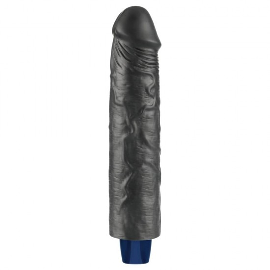 Голям Черен Пенис Вибратор 23см презареждаем - 9.5" REAL SOFTEE Rechargeable Vibrating Dildo Black Голям Черен Пенис Вибратор 23см презареждаем - 9.5" REAL SOFTEE Rechargeable Vibrating Dildo Black