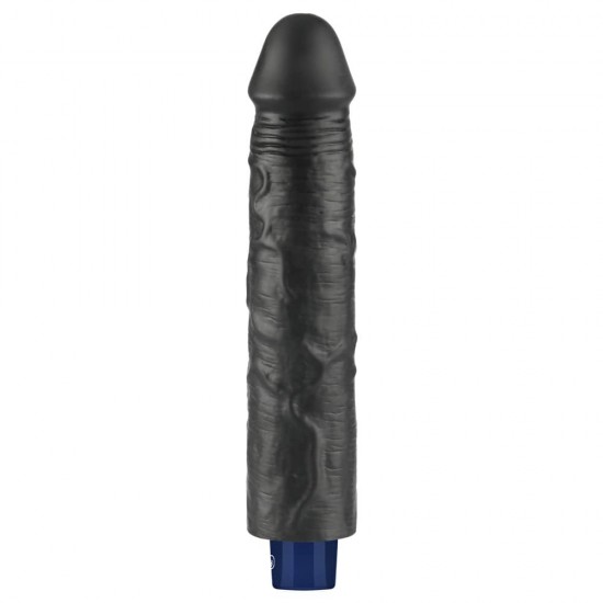 Голям Черен Пенис Вибратор 23см презареждаем - 9.5" REAL SOFTEE Rechargeable Vibrating Dildo Black Голям Черен Пенис Вибратор 23см презареждаем - 9.5" REAL SOFTEE Rechargeable Vibrating Dildo Black