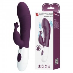 Pretty Love Rasmussen Purple Двоен Вибратор – G-Spot + Клитор Стимулация с 30 Режима Pretty Love Rasmussen Purple Двоен Вибратор – G-Spot + Клитор Стимулация с 30 Режима