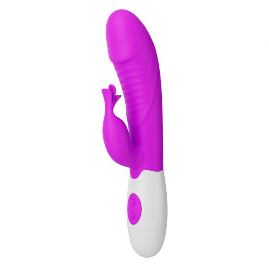Двоен G-spot rabbit вибратор – Pretty Love Rasmussen Pink