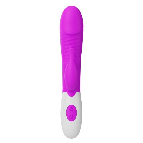 Двоен G-spot rabbit вибратор – Pretty Love Rasmussen Pink