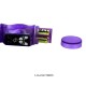 Въртящ вибратор за G-точка с клиторен стимулатор – Happy Angel 22 cm Purple
