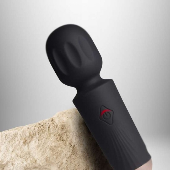 Компактен презареждаем мини вибратор масажор с 16 режима – Rechargeable Mini Wand - Black Tulip Компактен презареждаем мини вибратор масажор с 16 режима – Rechargeable Mini Wand - Black Tulip
