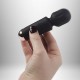 Компактен презареждаем мини вибратор масажор с 16 режима – Rechargeable Mini Wand - Black Tulip