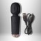 Компактен презареждаем мини вибратор масажор с 16 режима – Rechargeable Mini Wand - Black Tulip