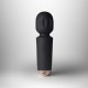 Компактен презареждаем мини вибратор масажор с 16 режима – Rechargeable Mini Wand - Black Tulip
