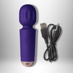 Вибратор мини микрофон клиторен с 16 режима, елегантен, тиха работа – Rechargeable Mini Wand - Violet Dream Вибратор мини микрофон клиторен с 16 режима, елегантен, тиха работа – Rechargeable Mini Wand - Violet Dream