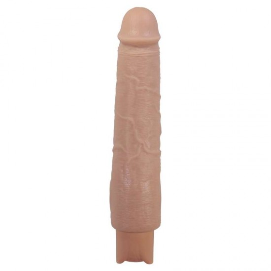 Голям вибратор реалистичен 25,2 см, презареждаем с 10 режима – Pretty Love Soren Flesh