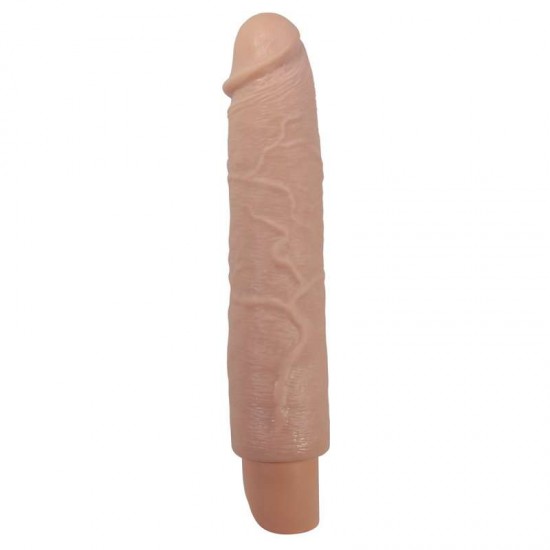 Голям вибратор реалистичен 25,2 см, презареждаем с 10 режима – Pretty Love Soren Flesh