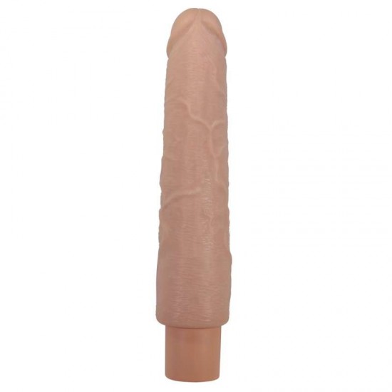 Голям вибратор реалистичен 25,2 см, презареждаем с 10 режима – Pretty Love Soren Flesh
