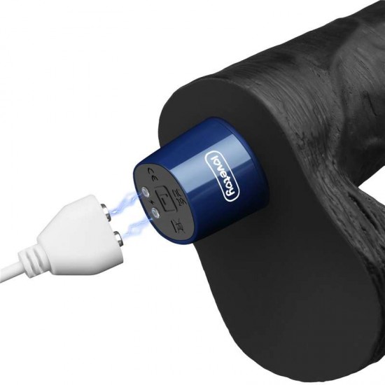 Презареждаем вибратор дилдо 22,6 см с 10 функции – Lovetoy 9" REAL SOFTEE Rechargeable Vibrating Dildo Black Презареждаем вибратор дилдо 22,6 см с 10 функции – Lovetoy 9" REAL SOFTEE Rechargeable Vibrating Dildo Black