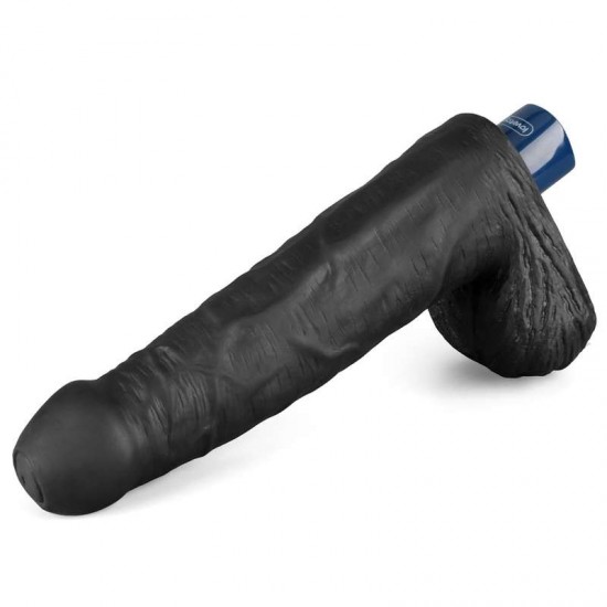Презареждаем вибратор дилдо 22,6 см с 10 функции – Lovetoy 9" REAL SOFTEE Rechargeable Vibrating Dildo Black Презареждаем вибратор дилдо 22,6 см с 10 функции – Lovetoy 9" REAL SOFTEE Rechargeable Vibrating Dildo Black