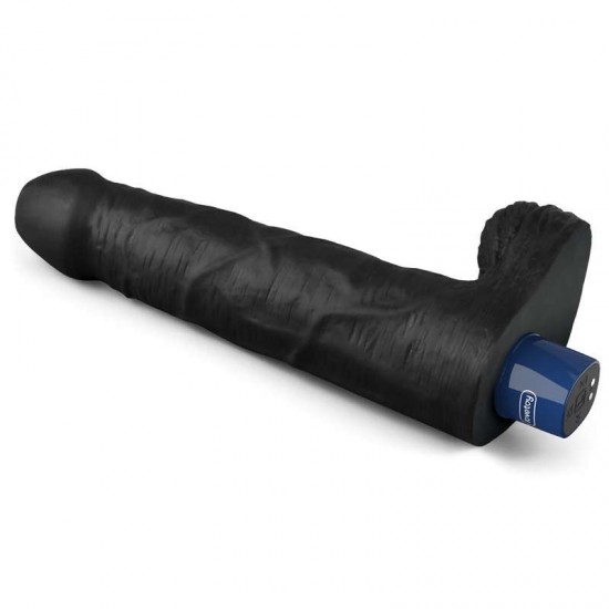 Презареждаем вибратор дилдо 22,6 см с 10 функции – Lovetoy 9" REAL SOFTEE Rechargeable Vibrating Dildo Black Презареждаем вибратор дилдо 22,6 см с 10 функции – Lovetoy 9" REAL SOFTEE Rechargeable Vibrating Dildo Black