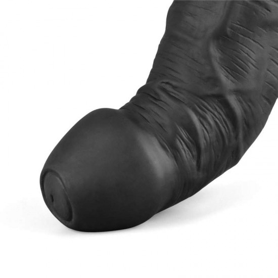 Презареждаем вибратор дилдо 22,6 см с 10 функции – Lovetoy 9" REAL SOFTEE Rechargeable Vibrating Dildo Black Презареждаем вибратор дилдо 22,6 см с 10 функции – Lovetoy 9" REAL SOFTEE Rechargeable Vibrating Dildo Black