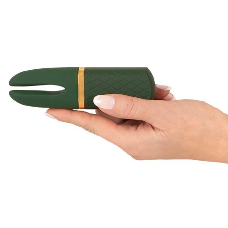 Вибратор Luxurious Split Tip Vibrator Emerald Love Вибратор Luxurious Split Tip Vibrator Emerald Love