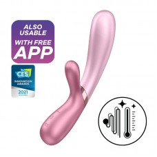 Вибратор за Жени Hot Lover Vibrator Pink/Dark Pink
