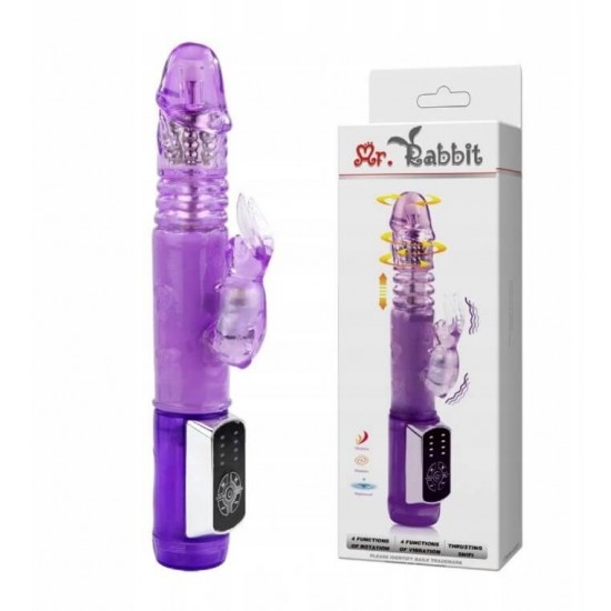 Мулти Вибратор с Тласъци и Въртеливи Вагинални Движения Mister Sexy Rabbit Vibrator