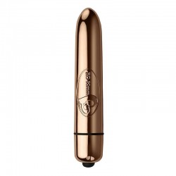 Малък Вибратор тип куршум Rose Gold RO-90mm 10 скорости