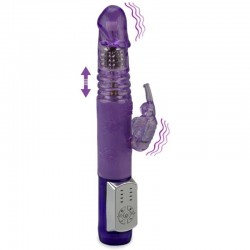 Вибратор с тласъци пулсатор Prince Rabbit Butterfly Vibrator