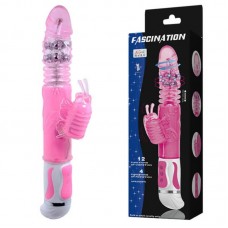 Вибратор с тласъци Pink Butterfly Super Sexy