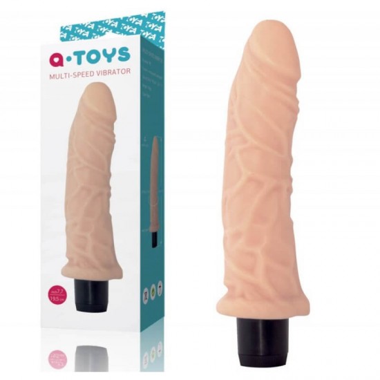 Вибратор FUN 19см Toyfa Multi Speed Sex Vibrator за Мастурбиране