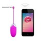 Вибриращо яйце с дистанционно управление от Смартфон с bluetooth Pretty Love Enjoy App