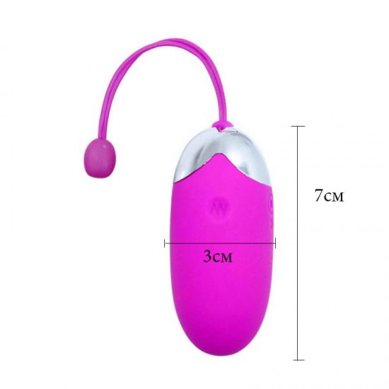 Вибриращо яйце с дистанционно управление от Смартфон с bluetooth Pretty Love Enjoy App Вибриращо яйце с дистанционно управление от Смартфон с bluetooth Pretty Love Enjoy App