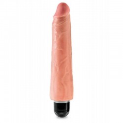 Голям Пенис Вибратор King Cock Vibrating Stiffy