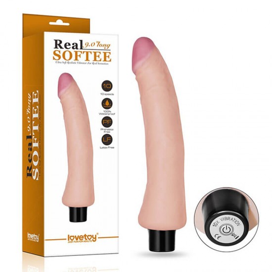 Vibrator Soft Long Vibrating Dildo