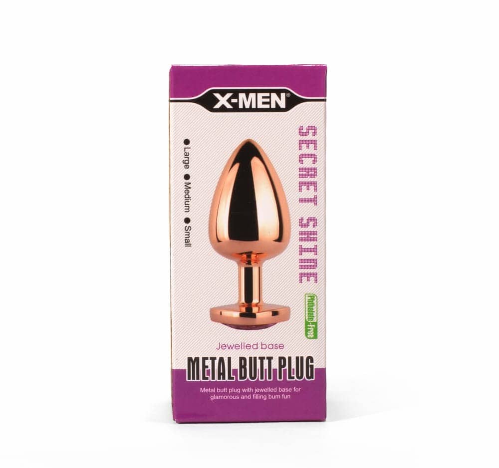 Анално Бижу Secret Shine Metal Butt Plug Rose Gold Heart S Ultimate Orgasm Experience код: 2663 онлайн цена дискретно от Секс Магазин Еротика