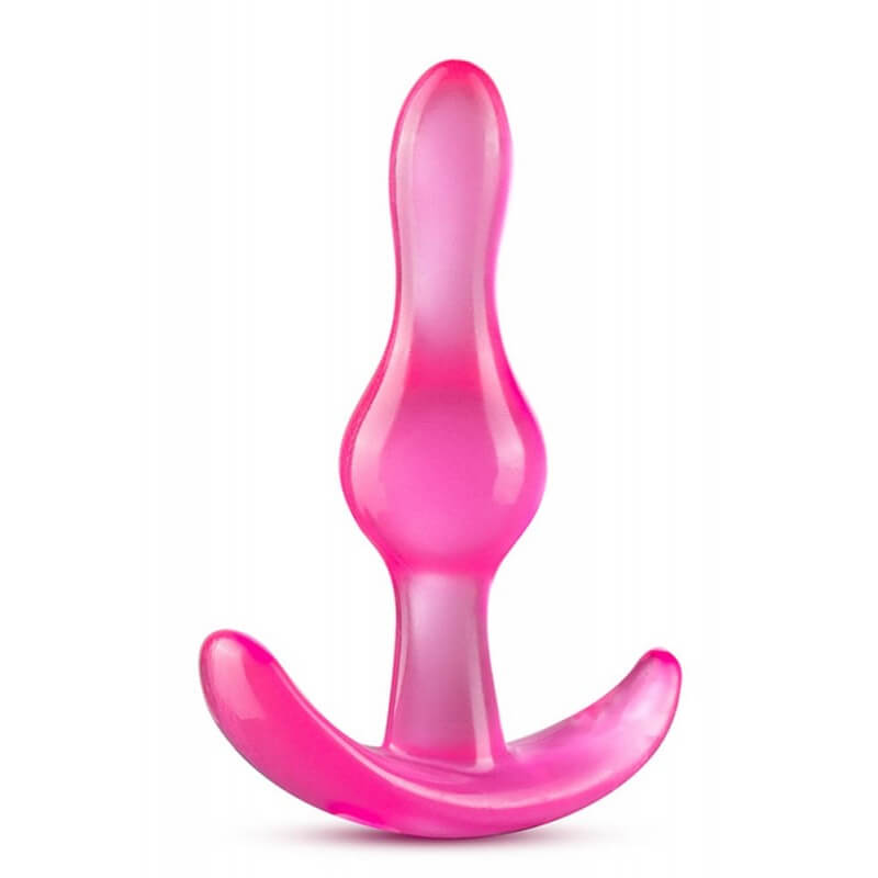 Гъвкав малък анален разширител розов бът плъг B YOURS CURVY ANAL PLUG PINK код: 2461 цена с дискретна доставка онлайн от Sex Shop Erotika