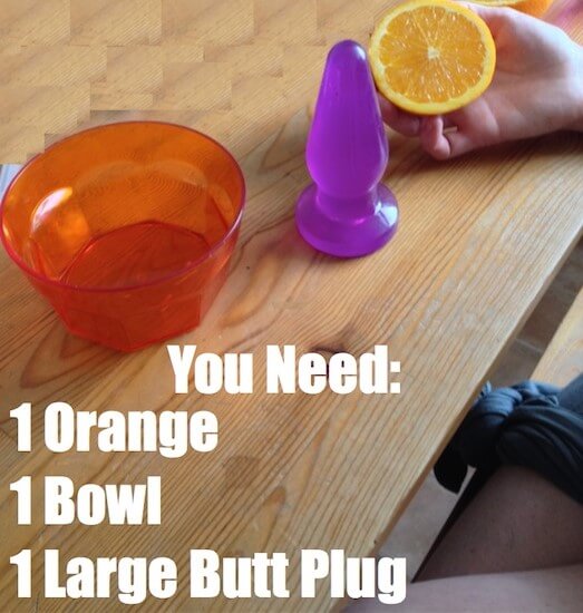 Рецепта как да си направите фреш от лимон с помощта на анален разширител butt plug 