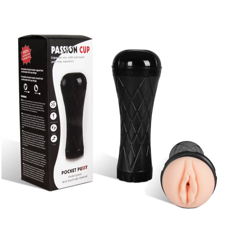 Мастурбатор Изкуствена вагина секс играчка за мъже Passion Cup Pocket Pussy код: 2218 цена с дискретна доставка и опаковка от Секс Шоп Еротика