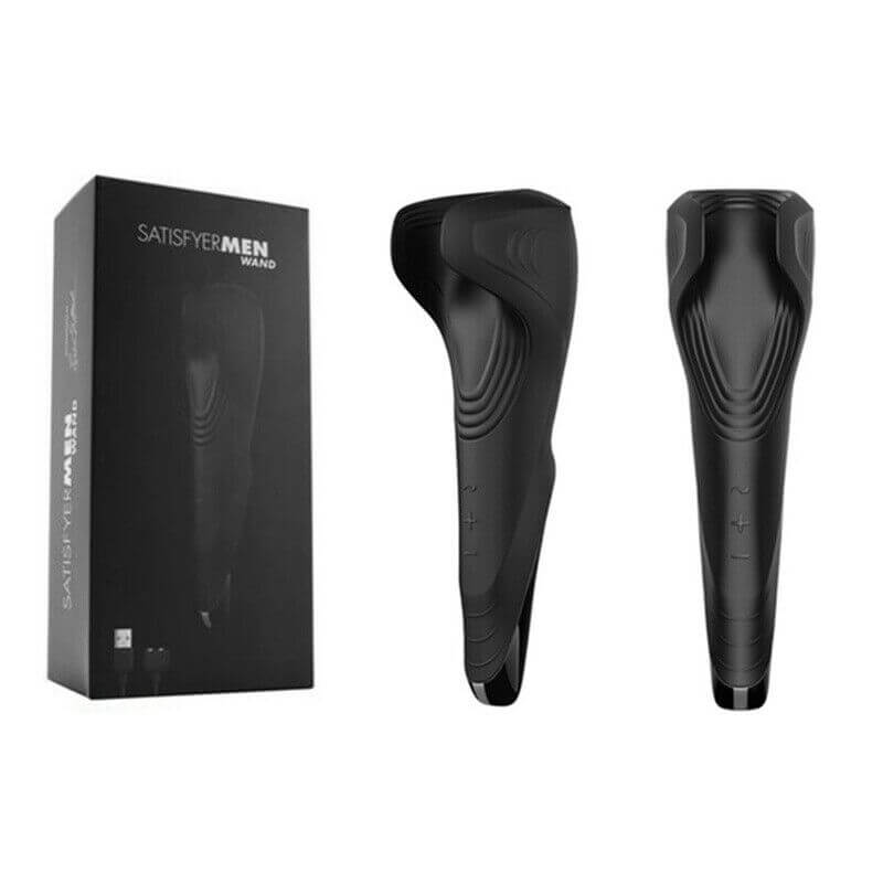 Секс играчки за мъже  - Мастурбатор с вибрация Satisfyer Men Wand  код: 2049 цена с дискретна доставка и опаковка от Секс Шоп Еротика