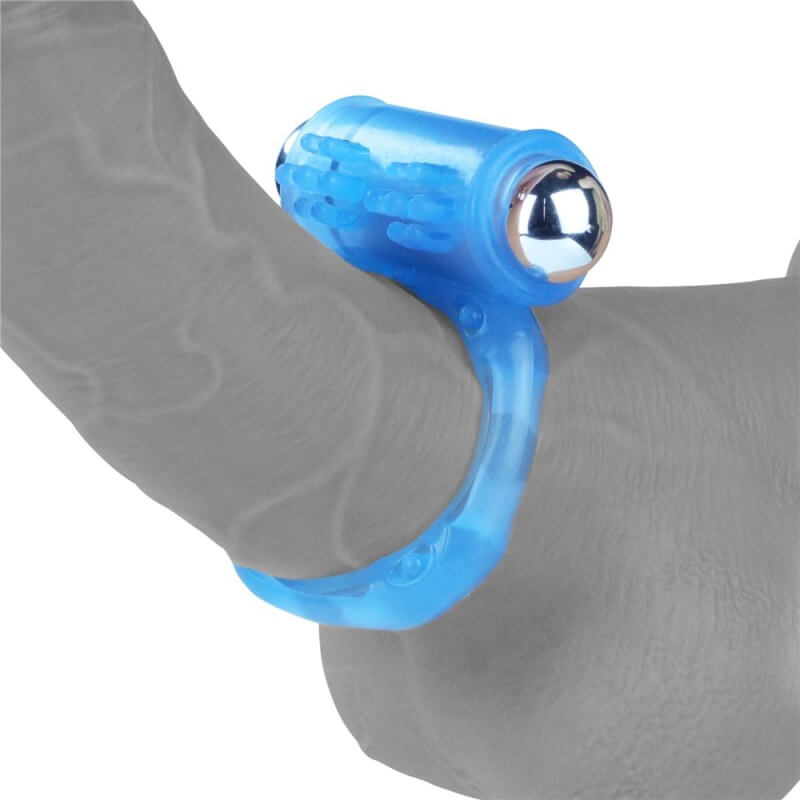Пенис пръстен за надървен кур с вибрация Lumino Play Vibrating Penis Ring 1 луминисцентен светещ в тъмното код: 2485 цена с дискретна доставка от Sex Shop Erotika