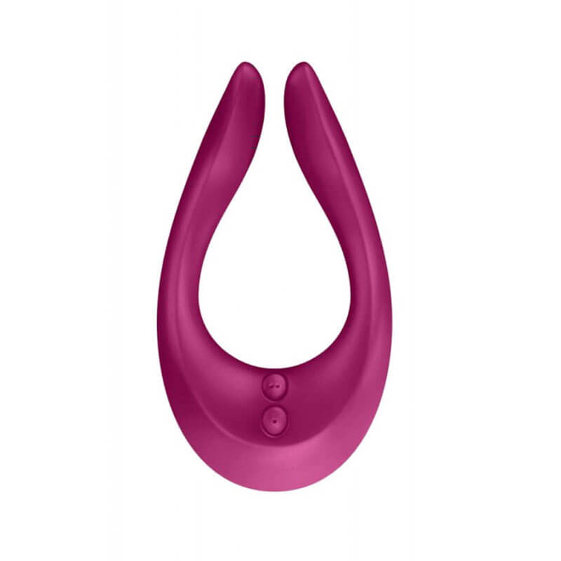 Секс играчки за двама - Вибратор за двойки Satisfyer Partner Multifun 2 Berry код: 1973 цена с дискретна доставка от Sex Shop Erotika