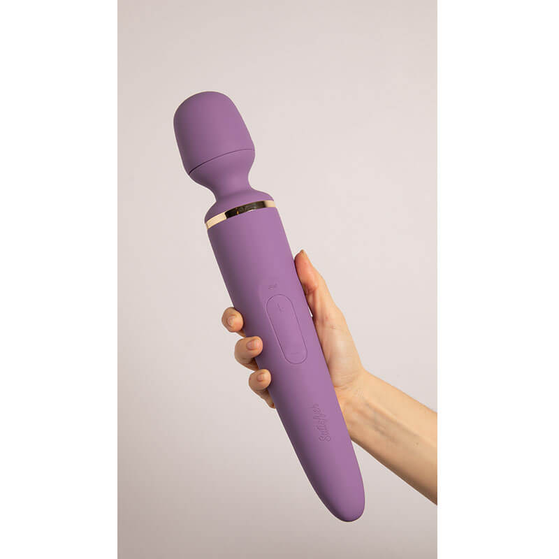 Секс Шоп Вибромасажор XXL Satisfyer Wand-er Woman за Клиторен Оргазъм