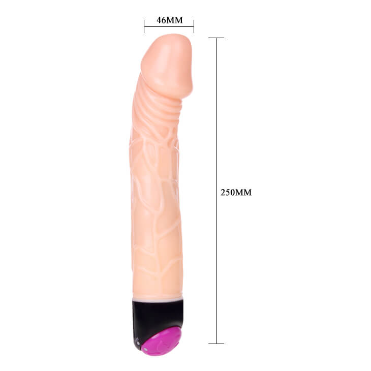 Вибратор Night Experience е евтин дебел vibrator за анален секс и вагинален секс,  голям анален вибратор за дупе на добра цена с безплатна доставка от Секс Шоп Еротика